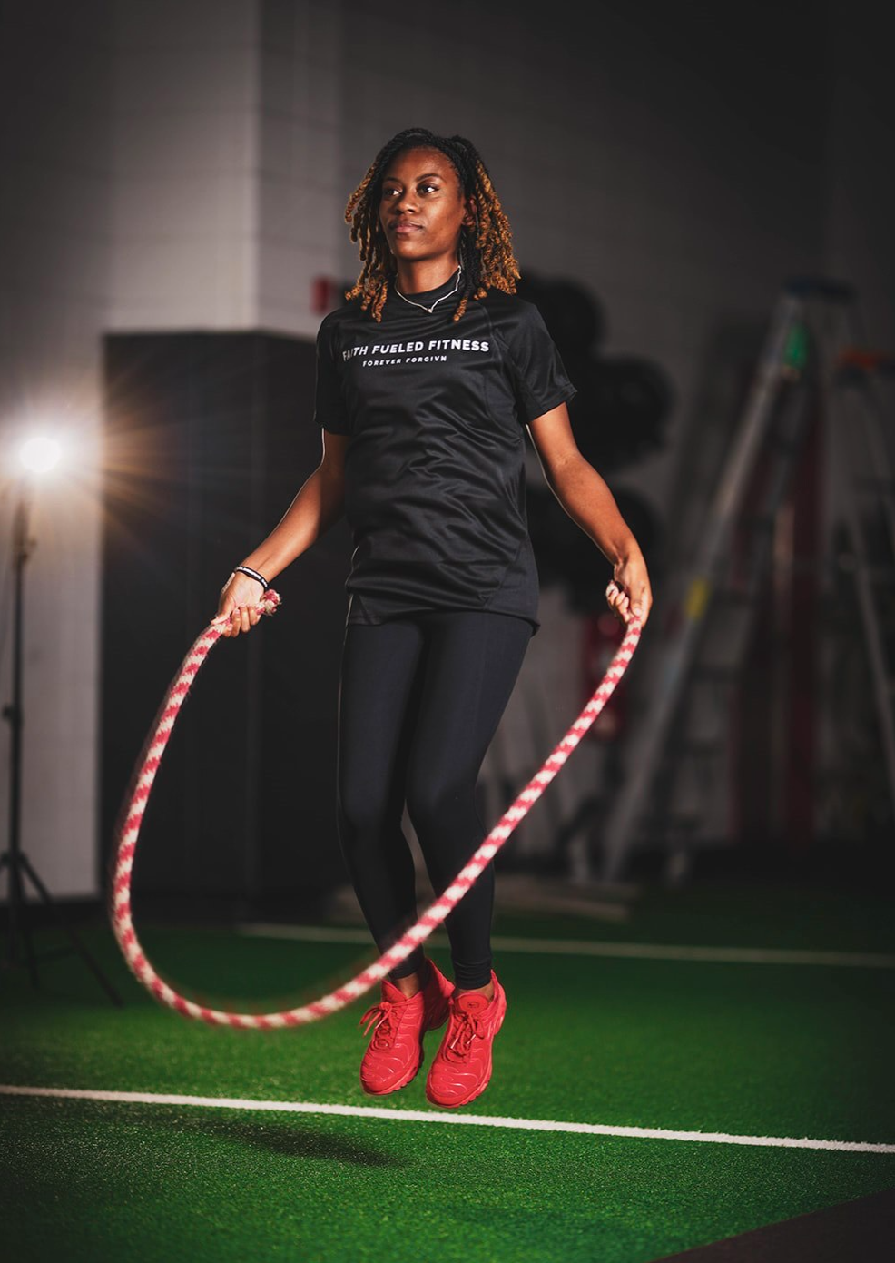 Women's Faith Fueled Fitness Tee